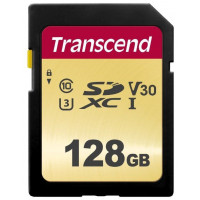 Карта памяти Transcend SDXC 500S 128GB