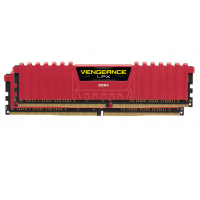 Оперативная память Corsair Vengeance LPX Red 2x4GB DDR4 PC4-21300 [CMK8GX4M2A2666C16R]