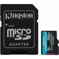 Карта памяти Kingston Canvas Go! Plus microSDXC 256GB (с адаптером)