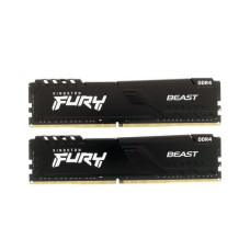 Оперативная память Kingston FURY Beast 2x8GB DDR4 PC4-29800 KF437C19BBK2/16