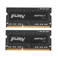 Оперативная память Kingston FURY Impact 2x4GB DDR3 SODIMM PC3-14900 KF318LS11IBK2/8
