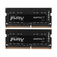 Оперативная память Kingston FURY Impact 2x8GB DDR4 SODIMM PC4-21300 KF426S15IBK2/16
