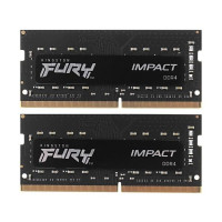 Оперативная память Kingston FURY Impact 2x8GB DDR4 SODIMM PC4-25600 KF432S20IBK2/16