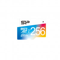 Карта памяти Silicon-Power Elite microSDXC SP256GBSTXBU1V21SP 256GB (с адаптером)