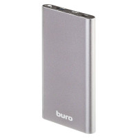 Портативное зарядное устройство Buro RB-10000-QC3.0-I&O (темно-серый)
