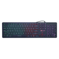Клавиатура Oklick 420MRL (черный)