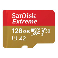 Карта памяти SanDisk Extreme microSDXC SDSQXAA-128G-GN6MN 128GB