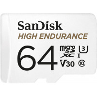 Карта памяти SanDisk microSDXC SDSQQVR-064G-GN6IA 64GB (с адаптером)