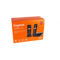 Радиотелефон Gigaset AS690A DUO RUS (черный)