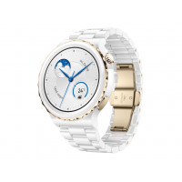 Умные часы Huawei Watch GT 3 Pro Ceramic 43 мм азиатская версия (белый/керамика)