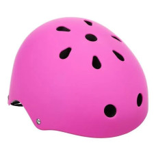 Cпортивный шлем Onlytop 9326647 (розовый, с регулировкой)