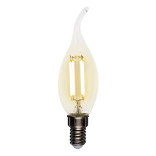 Светодиодная лампочка Rexant Свеча на ветру CN37 9.5 Вт E14 950Лм 2700K теплый белый 604-109