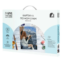Картина по номерам Три совы Красивый вид КХ_44137