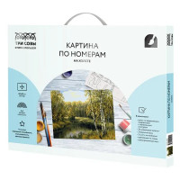Картина по номерам Три совы Летний пейзаж КХ_44191