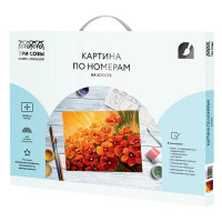Картина по номерам Три совы Маковое поле КХ_44153