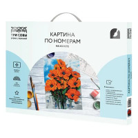 Картина по номерам Три совы Маковый цвет КХ_44103