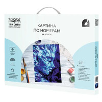 Картина по номерам Три совы Стихия. Вода КХ_44202