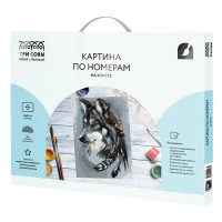 Картина по номерам Три совы Волчья мудрость КХ_44163