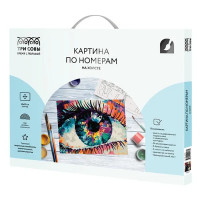 Картина по номерам Три совы Волшебство взгляда КХ_44176