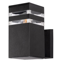 Уличный настенный светильник Arte Lamp Hadar A4421AL-1BK