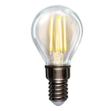 Светодиодная лампочка Rexant Шарик GL45 7.5Вт E14 600Лм 2700K теплый свет 604-125