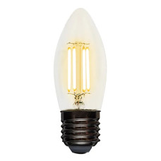 Светодиодная лампочка Rexant Свеча CN35 7.5Вт E27 600Лм 2700K теплый свет 604-089