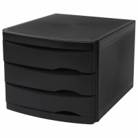 Лоток для бумаг BRAUBERG Office-Expert 238038 (черный)