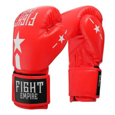 Перчатки для единоборств Fight Empire 4153917 (8 oz, красный/белый)