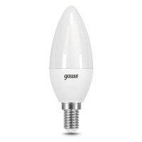 Светодиодная лампа Gauss E14 6.5 Вт 2700 К [103101107]