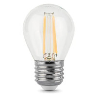 Светодиодная лампа Gauss Filament Globe E27 9 Вт 4100 К 105802209