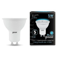 Светодиодная лампа Gauss GU10 5Вт 4100K [101506205]