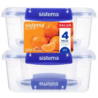 Набор контейнеров Sistema Klip It+ 881714