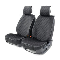 Накидка на автомобильное сидение Car Performance CUS-1012 BK/BK (алькантара, черный)