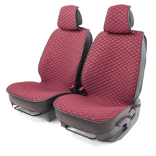 Накидка на автомобильное сидение Car Performance CUS-2032 PINK (лен/экокожа, розовый)