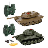Танк Crossbot Танковый Бой Abrams M1A2 и Т-34 870634