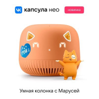 Умная колонка VK Капсула Нео (оранжевый)