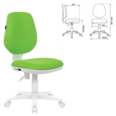 Компьютерное кресло Brabix Fancy MG-201W 532414 (белый/салатовый)