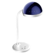 Настольная лампа Camelion KD-828 C01 (белый/синий)