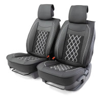Накладка на ремень безопасности Car Performance CUS-2092 BK/GY (черный/серый)