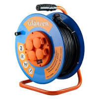 Удлинитель Glanzen EB-50-009 (50 м, оранжевый)