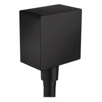 Шланговое подключение Hansgrohe FixFit Square 26455670 (черный матовый)