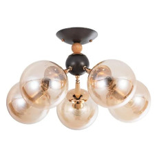 Люстра средней высоты Arte Lamp Boston A4485PL-5BK