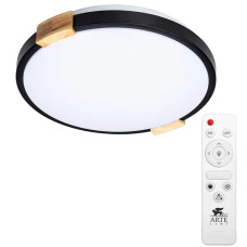 Припотолочная люстра Arte Lamp Jersey A2683PL-72BK