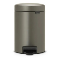 Brabantia Pedal Bin NewIcon 3 л (платиновый)