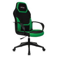 Кресло Brabix Alpha GM-018 532639 (черный/зеленый)