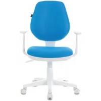 Компьютерное кресло Brabix Fancy MG-201W 532411 (белый/голубой)