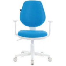 Компьютерное кресло Brabix Fancy MG-201W 532411 (белый/голубой)