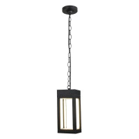 Уличный подвесной светильник Elektrostandard Frame 1528 Techno LED (черный)