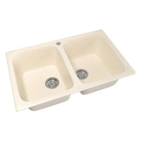 Кухонная мойка Mixline ML-GM23 525190 (бежевый 328)