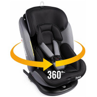 Детское автокресло Zlatek Cruiser Isofix KRES3601 (серый/черный)
